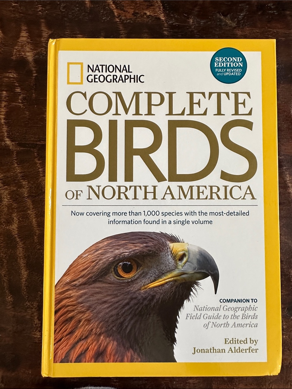 National Geographic Complete Birds of North America - Yellow and Brown Cover